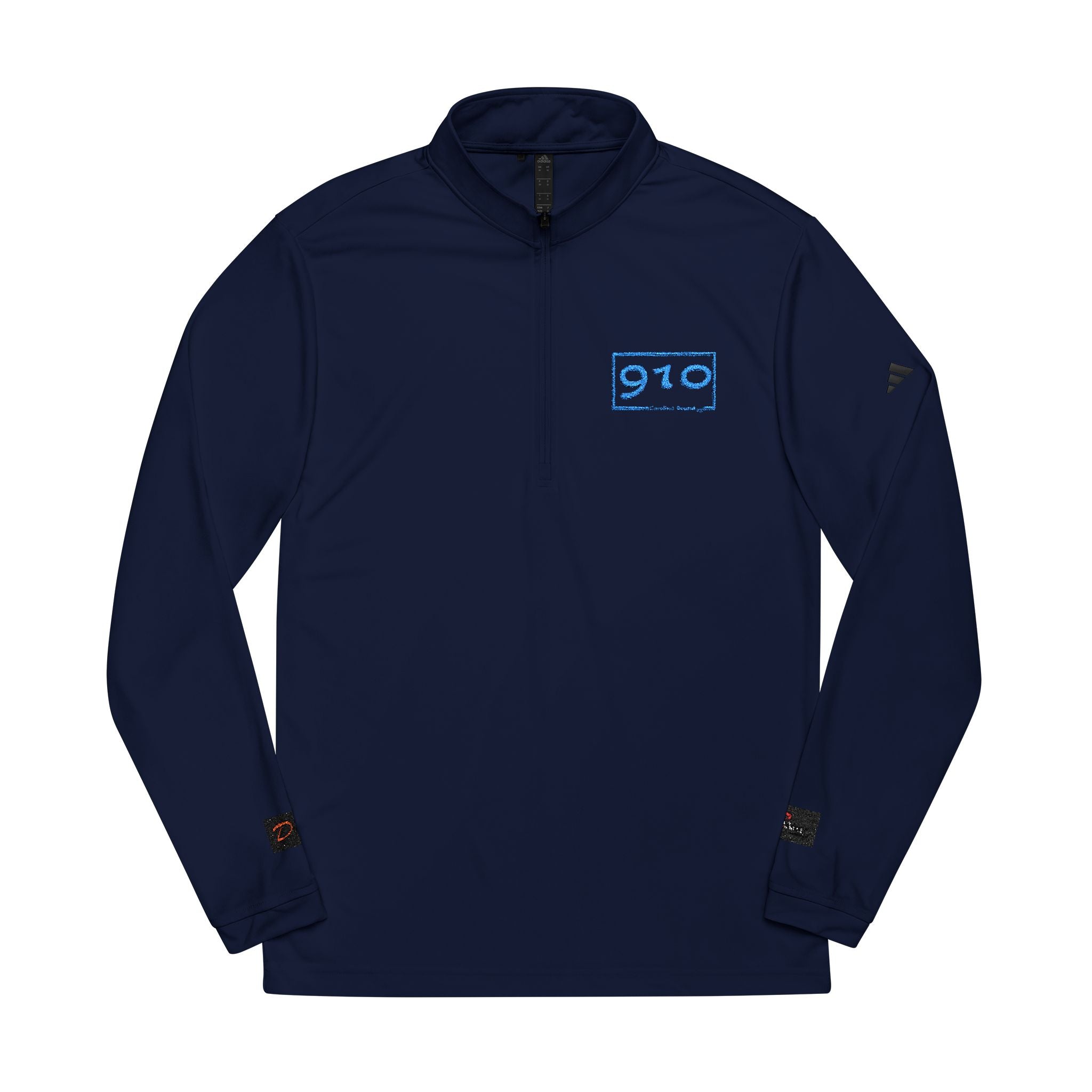 910 Men's adidas® Quarter-Zip Pullover with Custom Embroidery, Athletic Wear, Sports Fashion