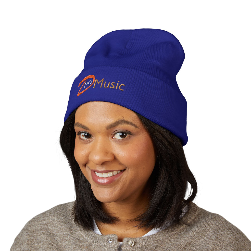 Custom Embroidered Cuffed Beanie