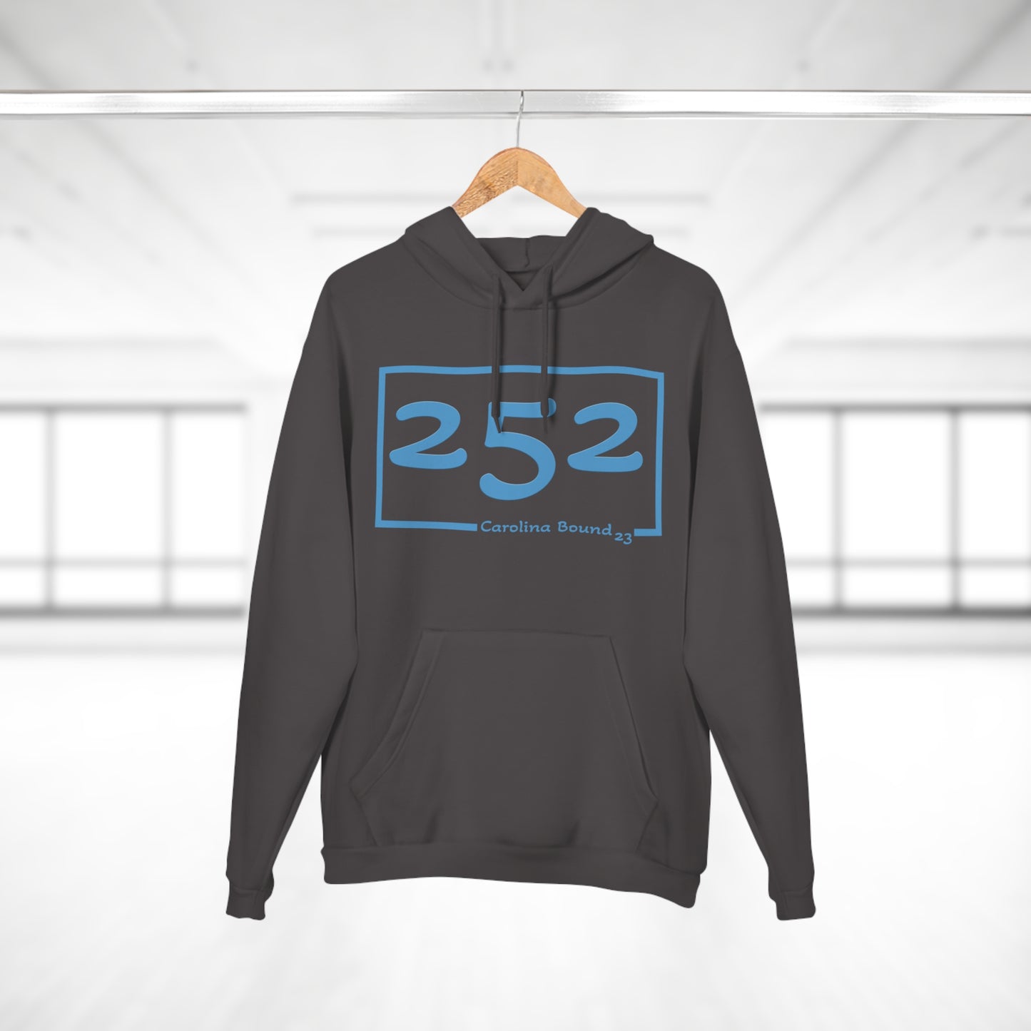 252 Coastal Vibes Unisex Pullover Hoodie - Casual Wear, Outdoor Hoodie, Summer Style