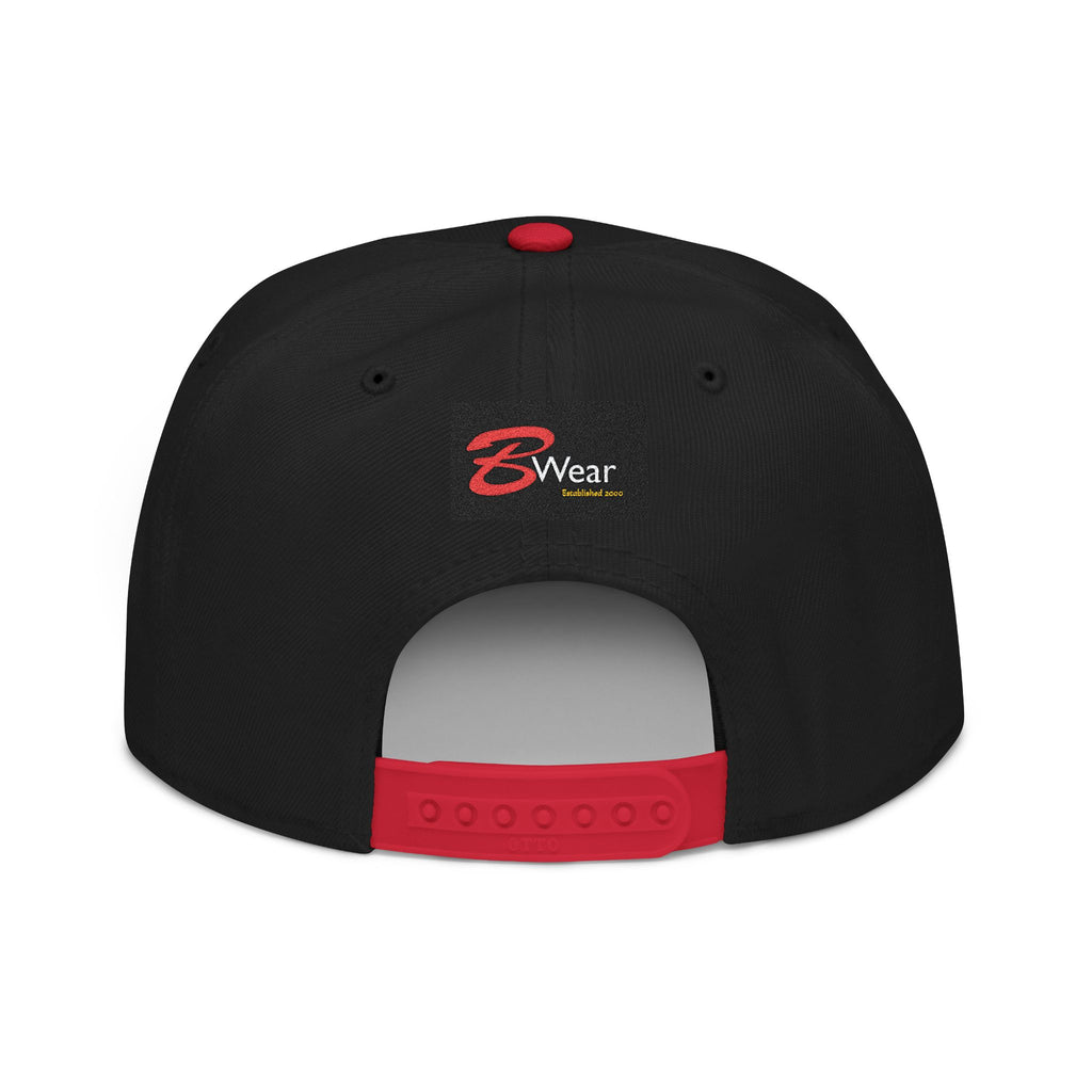 Mr Tibbs Snapback Cap with Embroidery Design