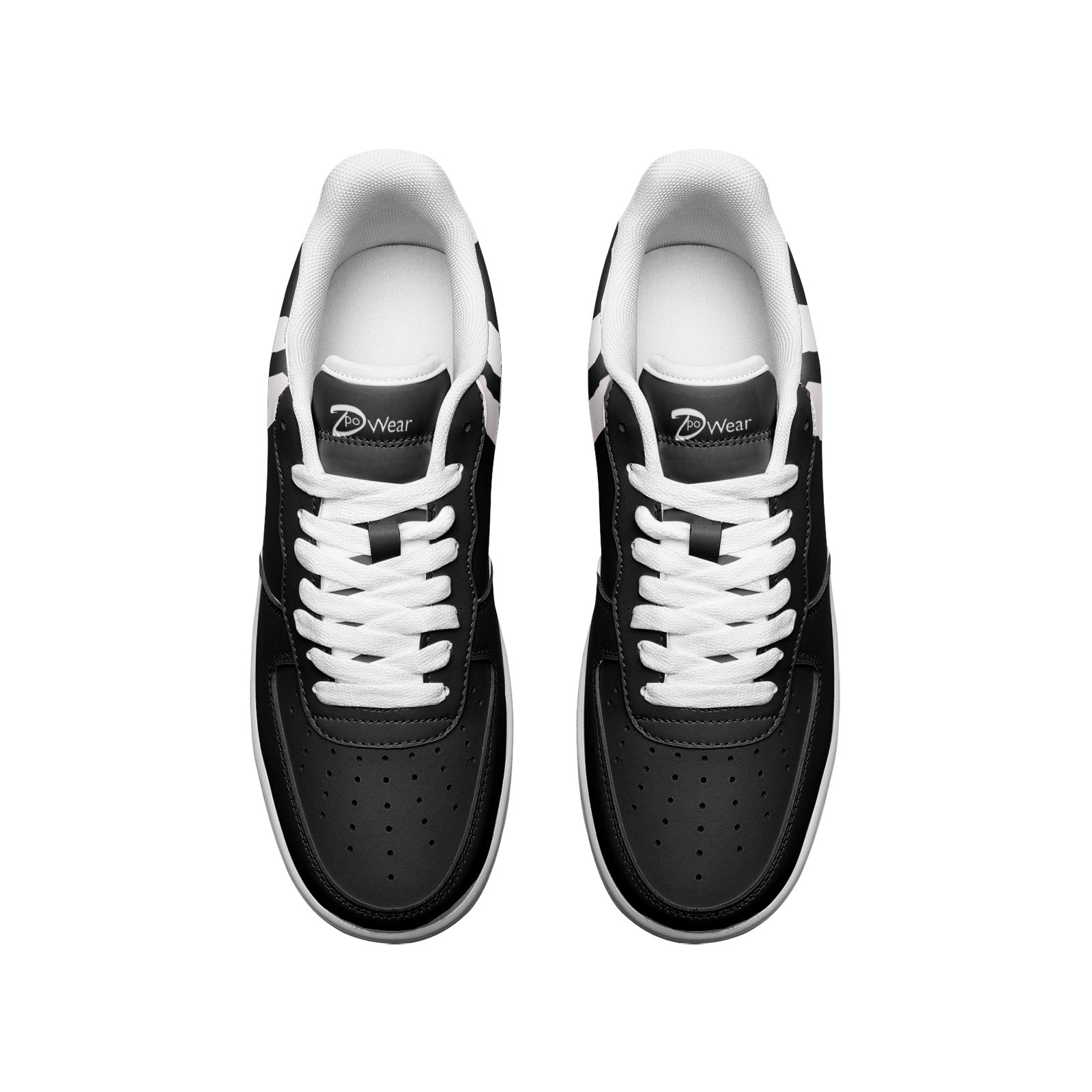 DreajPo 23  Low Top Leather Sneakers